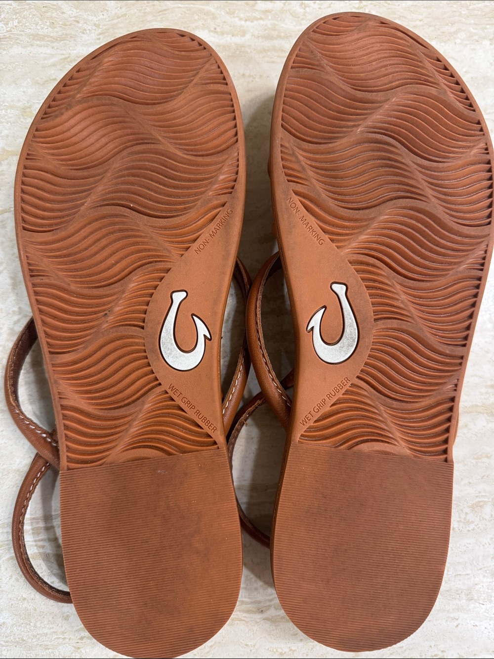 OluKai Women’s Brown Strappy Sandal - Picture 3 of 4